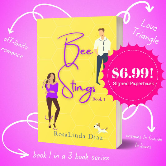Bee Stings (book 1) Paperback signed by the author