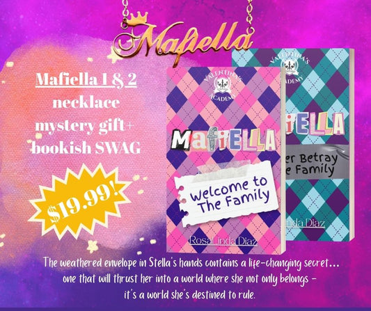 Mafiella Series Signed Paperbacks + SWAG
